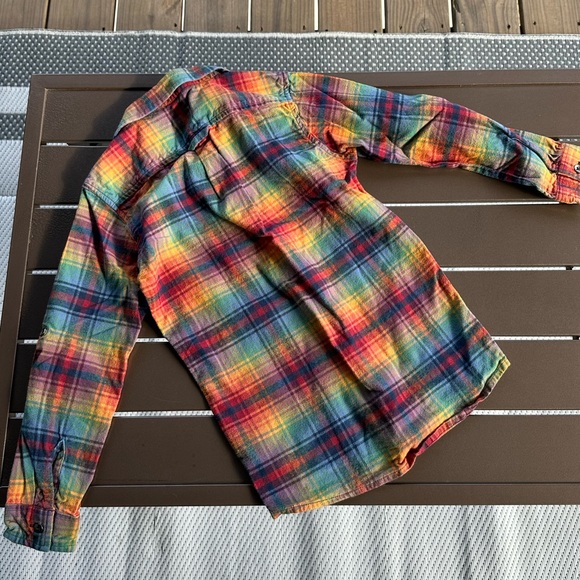 Ruggedbutts by Rufflebutts Button down Shirt Size 7 - Picture 2 of 3